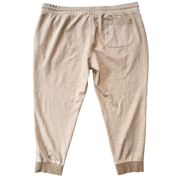 Michael Kors Cotton Blend Tan Joggers Women's XXL - Picture 4 of 6